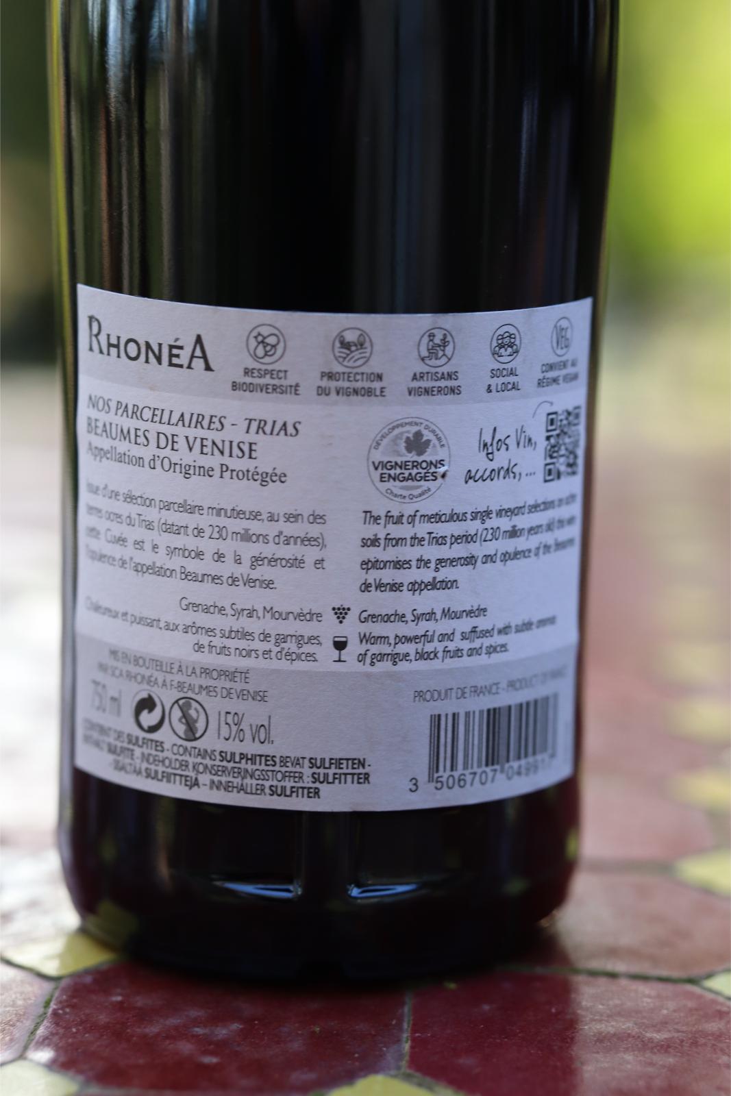 back label