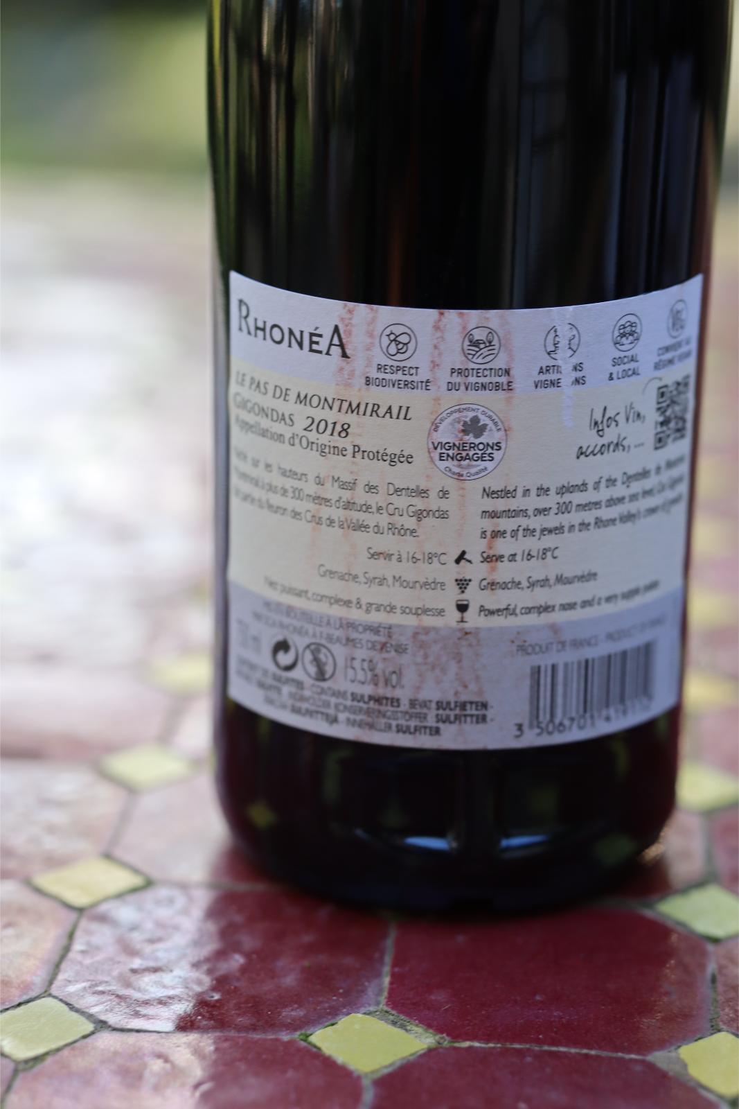 back label